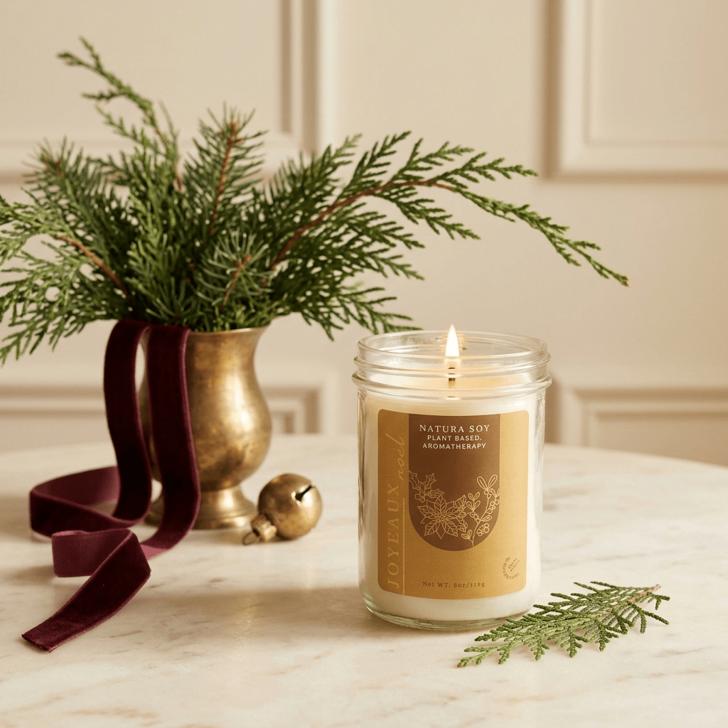 Holiday Marketplace Jar - Natura Soylights