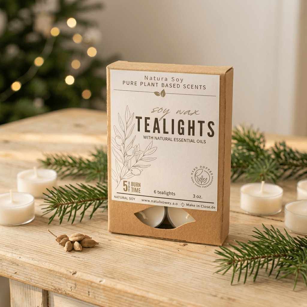 Holiday Tealights - Natura Soylights