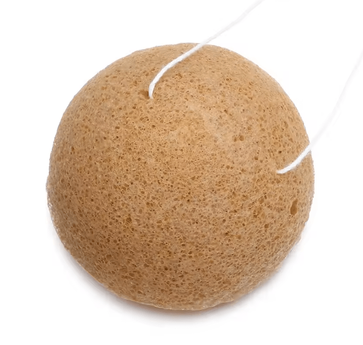 Konjac Cleansing Sponge - Natural Biodegradable - Natura Soylights