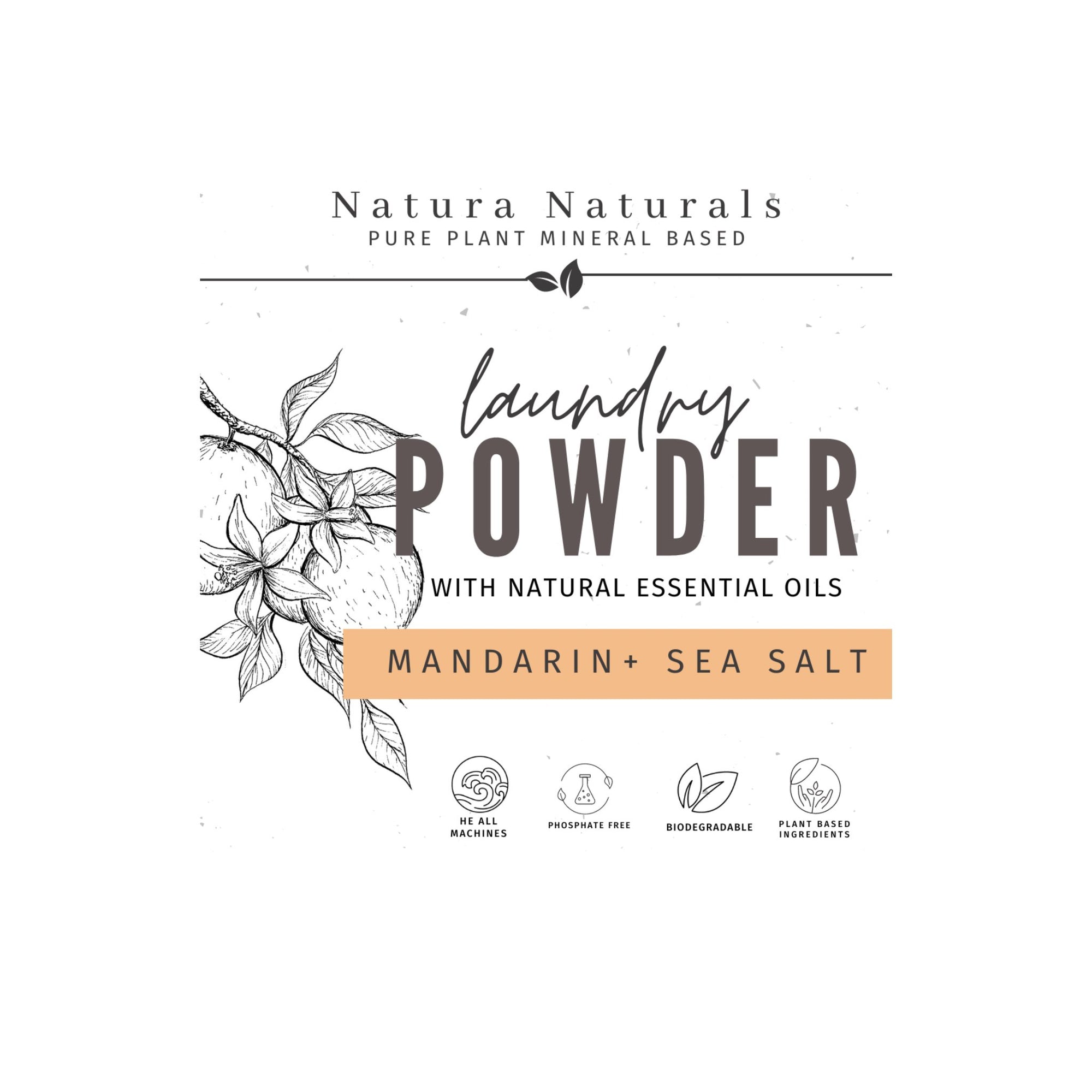 Laundry Powder - Natura Soylights