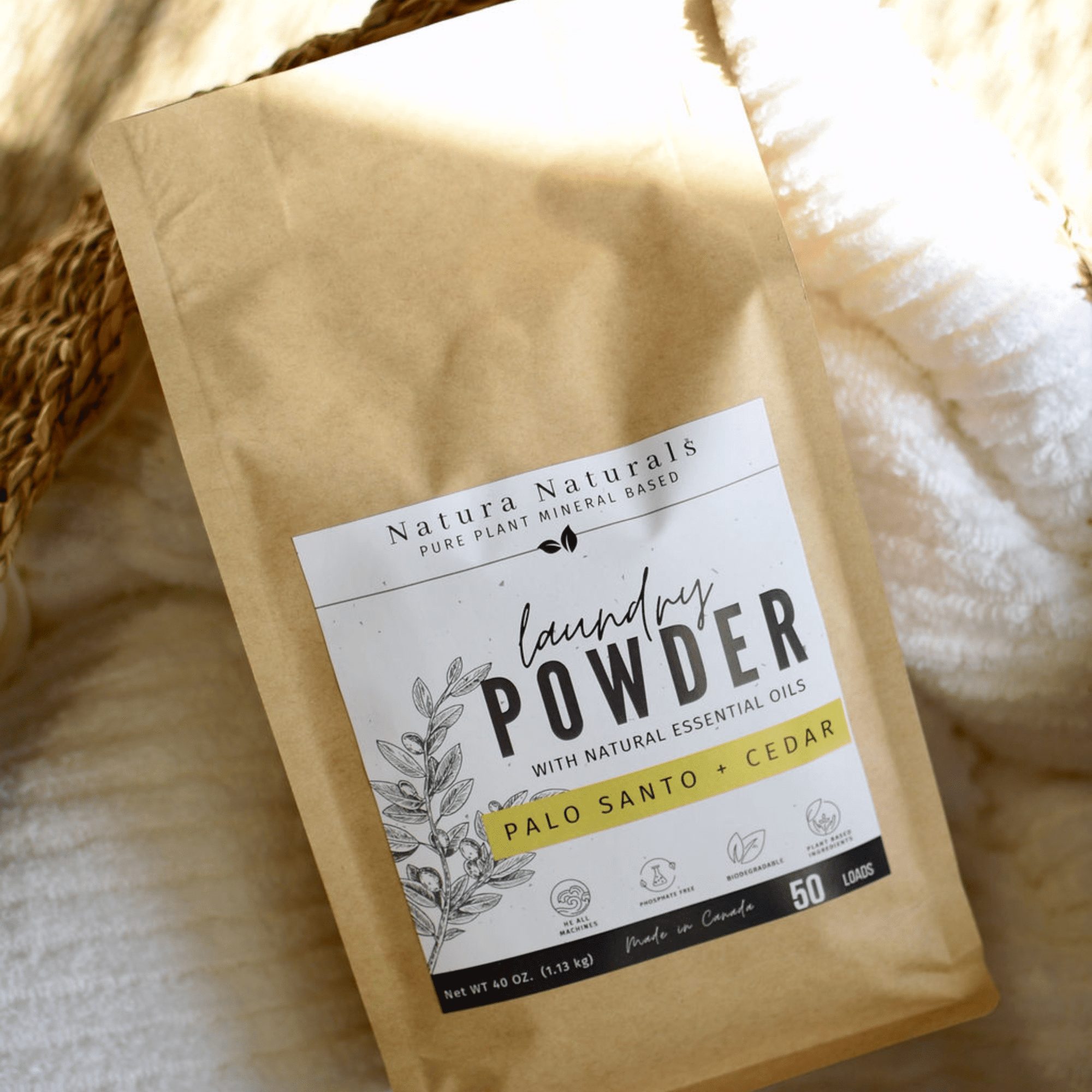 Laundry Powder - Natura Soylights