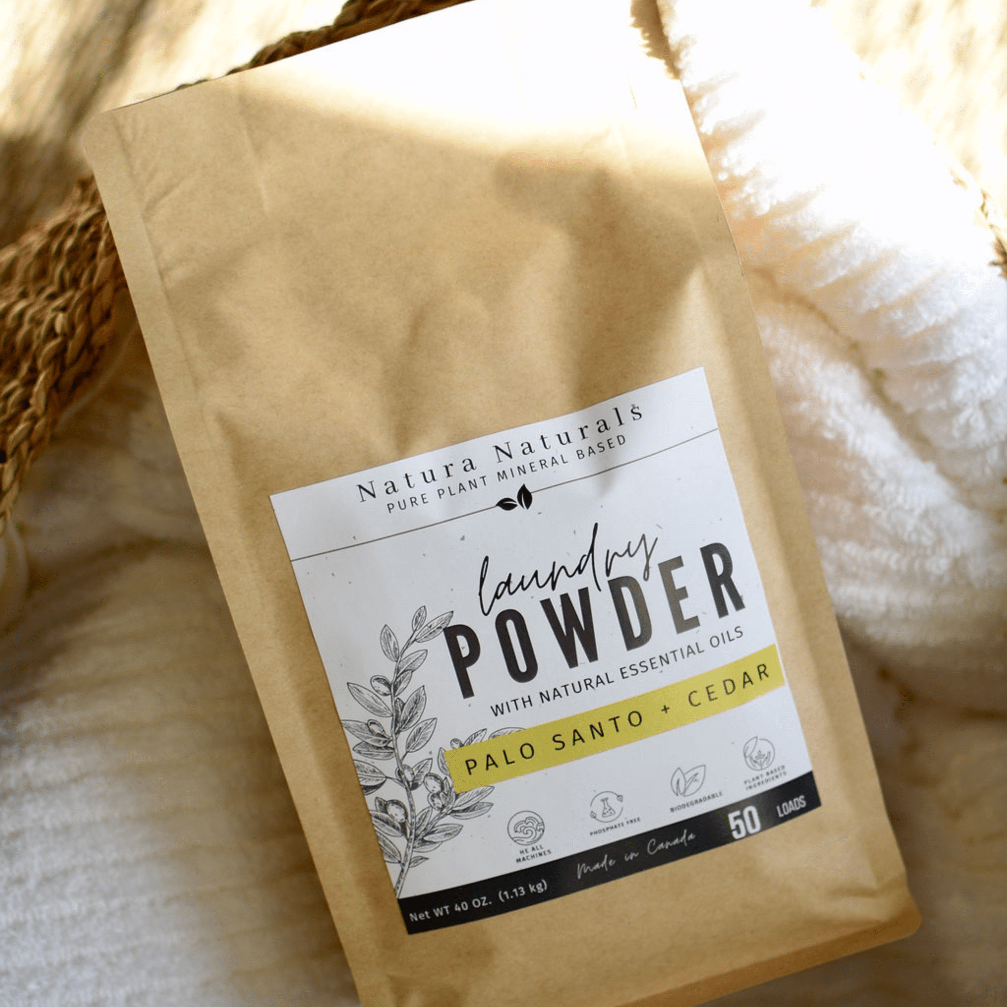 Laundry Powder - Natura Soylights