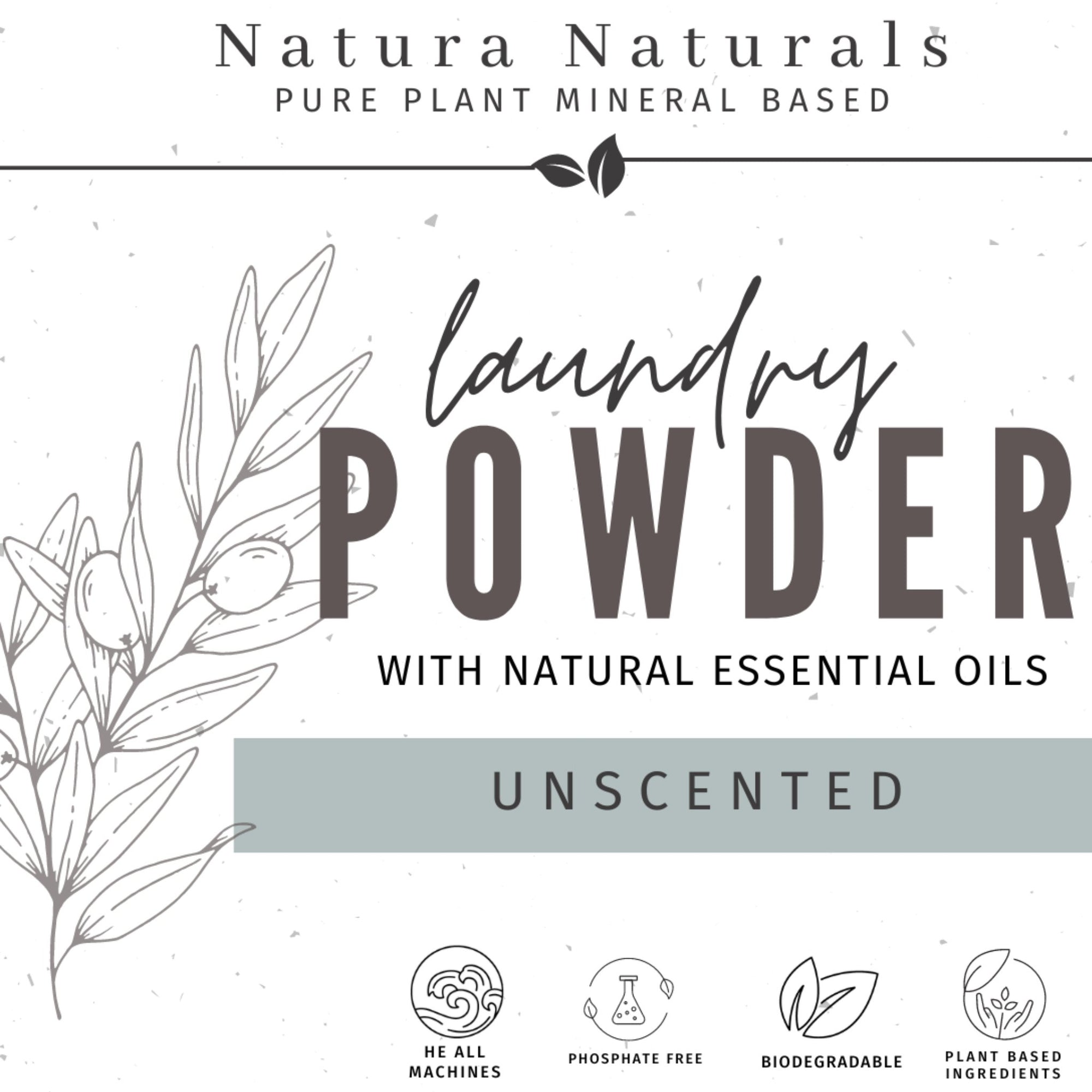 Laundry Powder - Natura Soylights