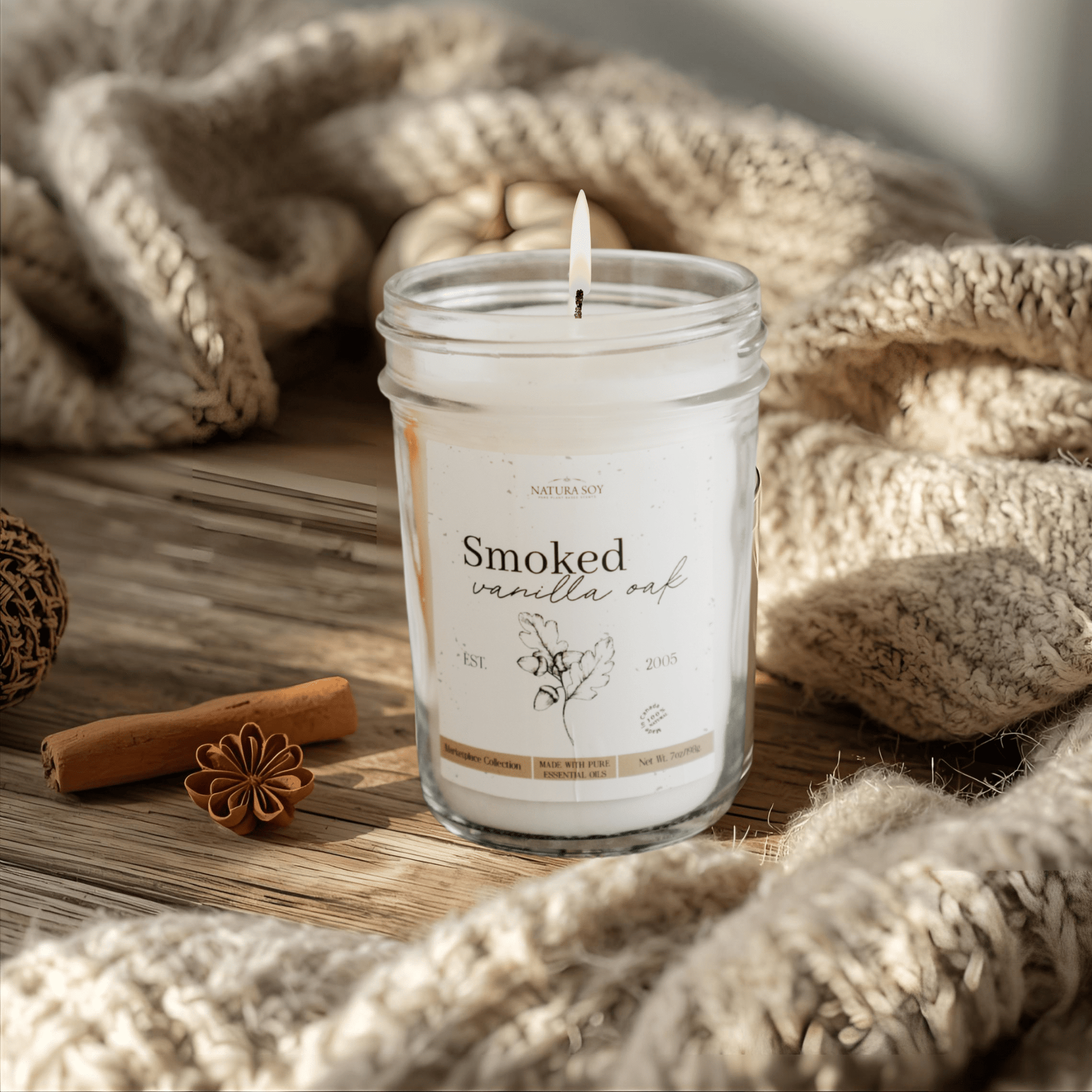 Marketplace Soy Wax Candle - Natura Soylights