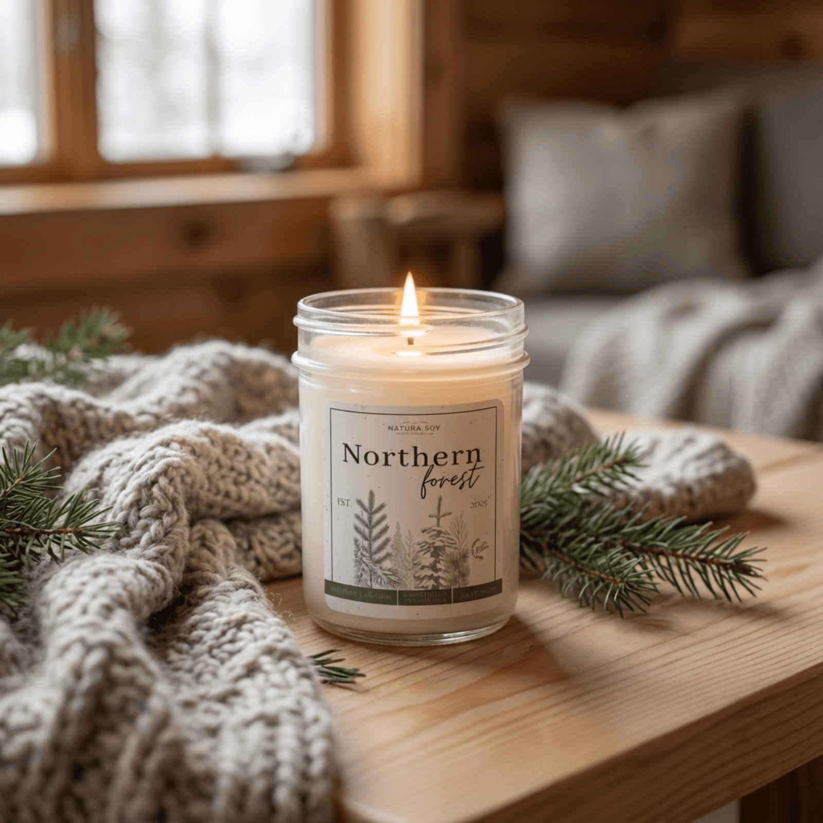 Marketplace Soy Wax Candle - Natura Soylights