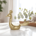 Peacock Gold Tealight Holder - Natura Soylights