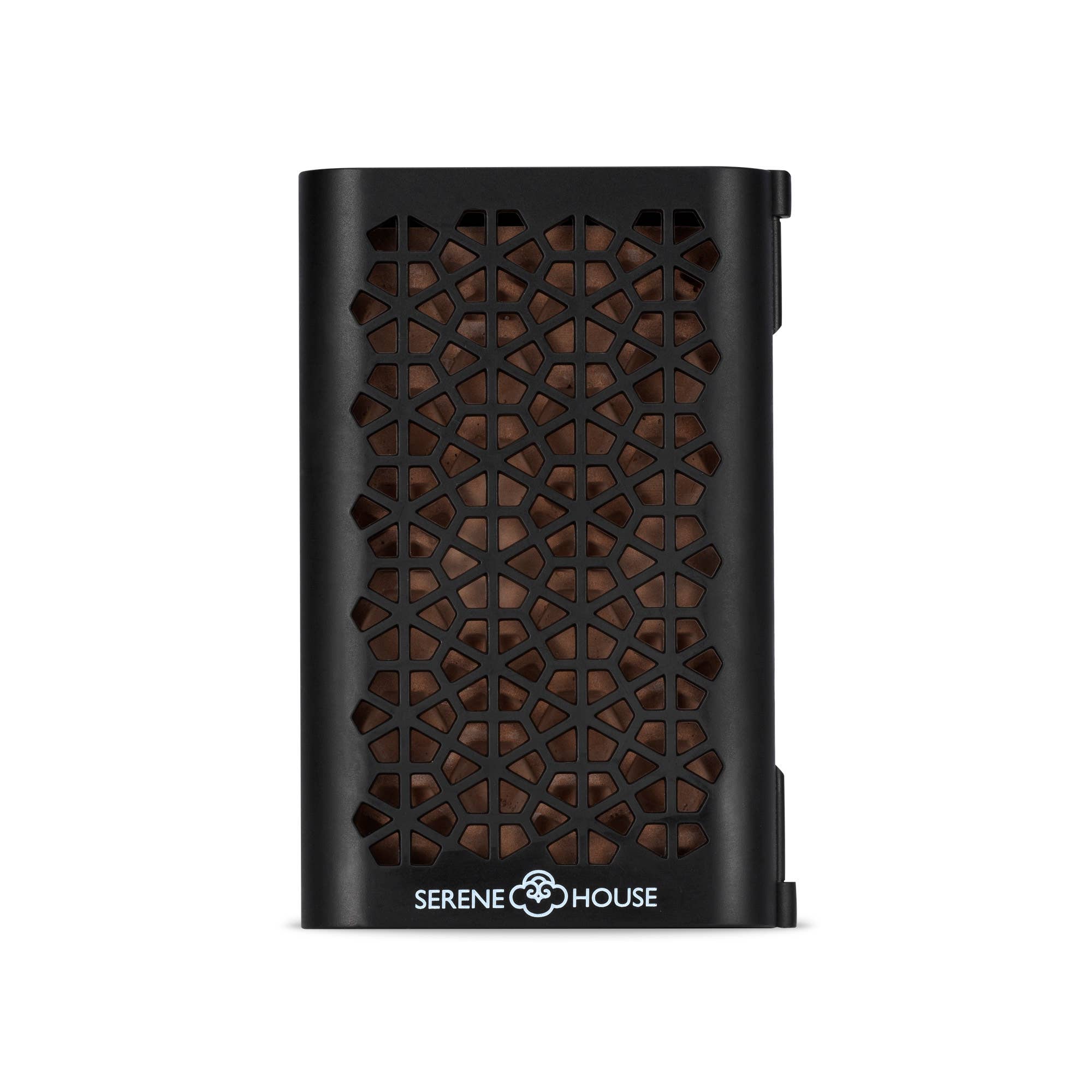 Puccini Black Lava Rock Car Scent Vent Clip - Natura Soylights