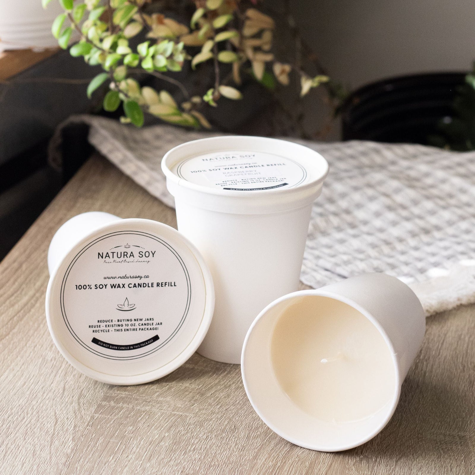 Secret Scent Soy Candle Refills - Natura Soylights