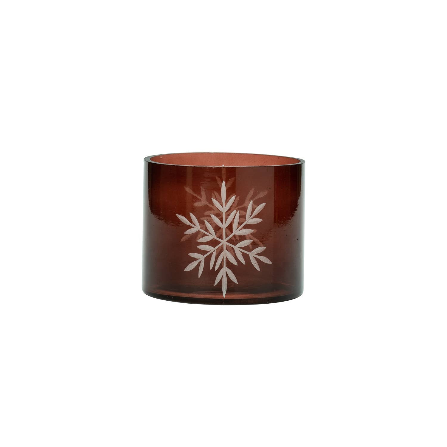 Snow Snowflake Votive - Natura Soylights