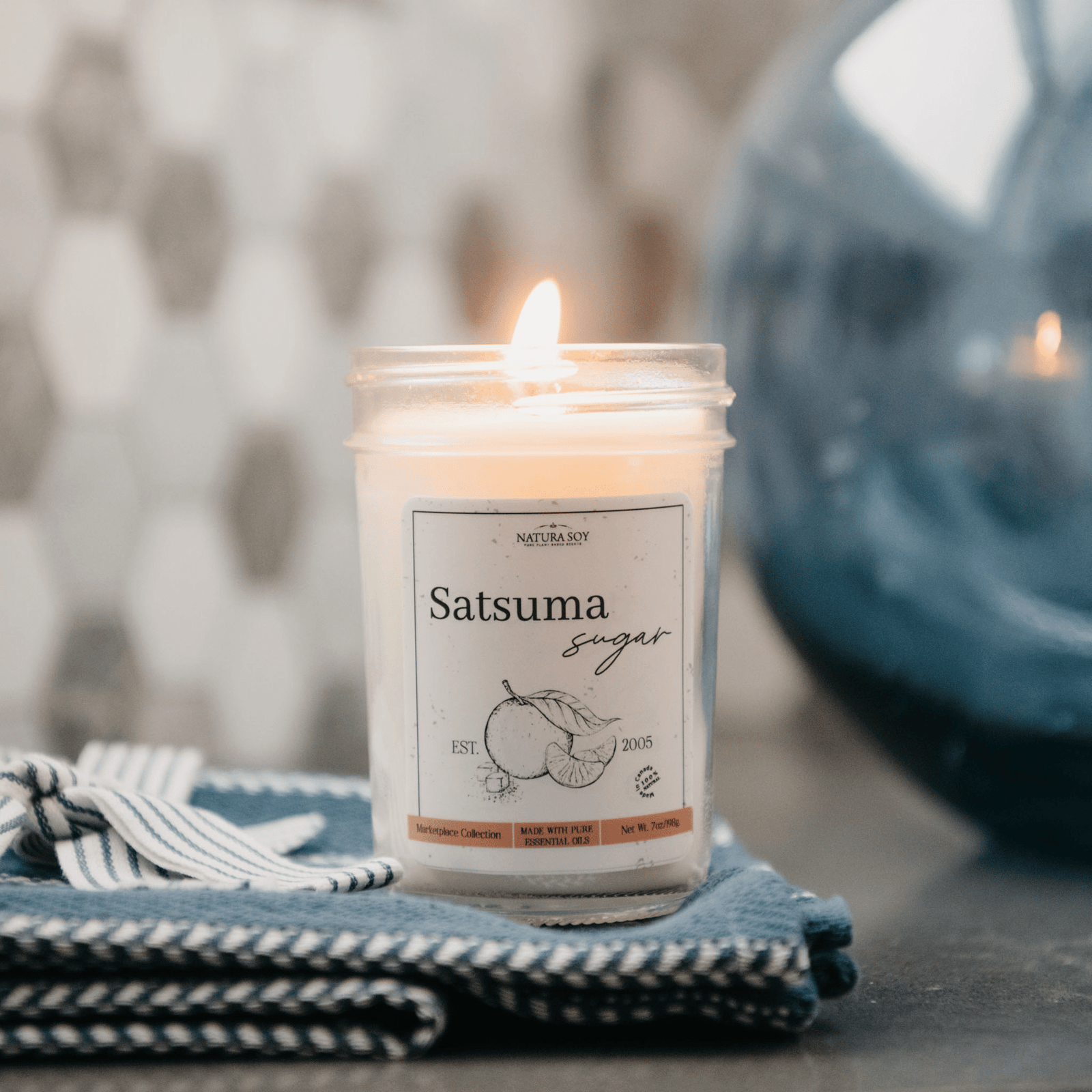 SOTM - Marketplace Soy Wax Candle - Natura Soylights