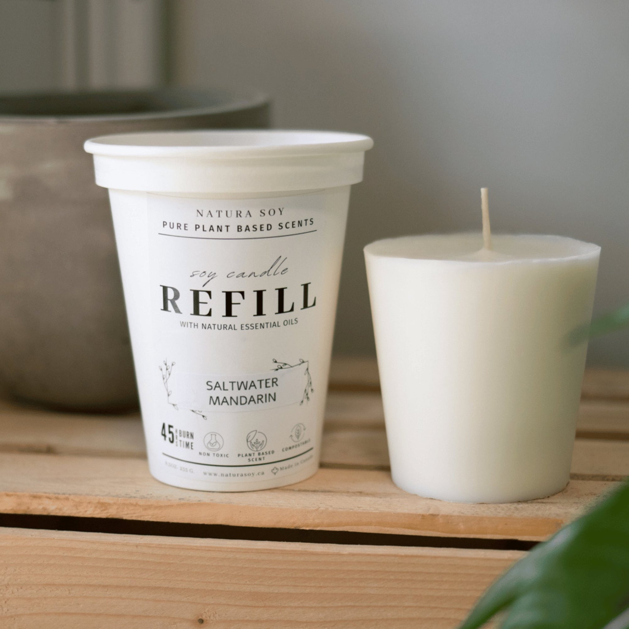 Soy Candle Refills - for Tumbler Jars - Natura Soylights