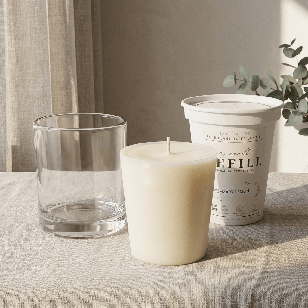 Soy Candle Refills - for Tumbler Jars - Natura Soylights