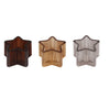 Star Empire Glass Candle Holders Set Of 3 - Natura Soylights