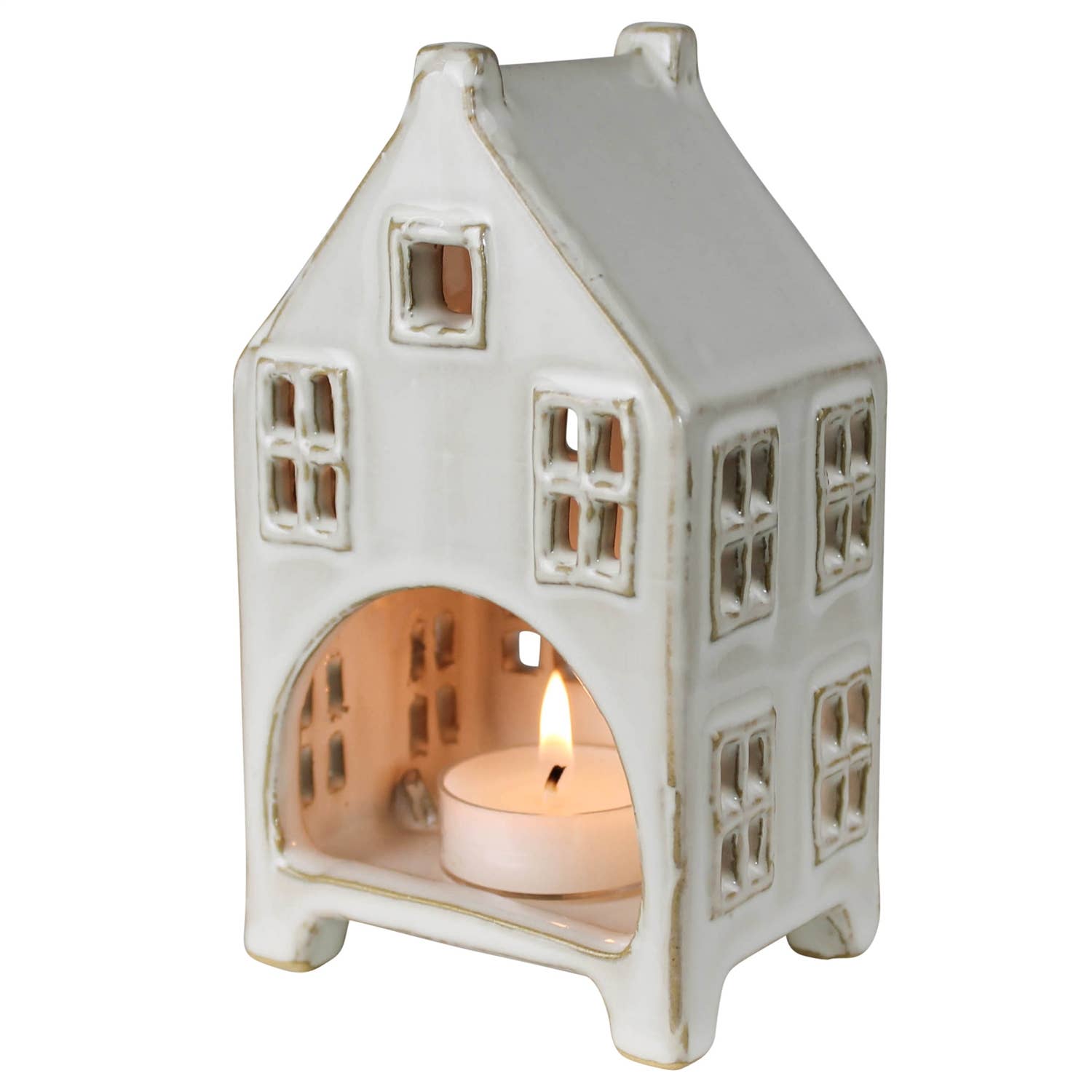 Tealight Cottage - Tall - Natura Soylights