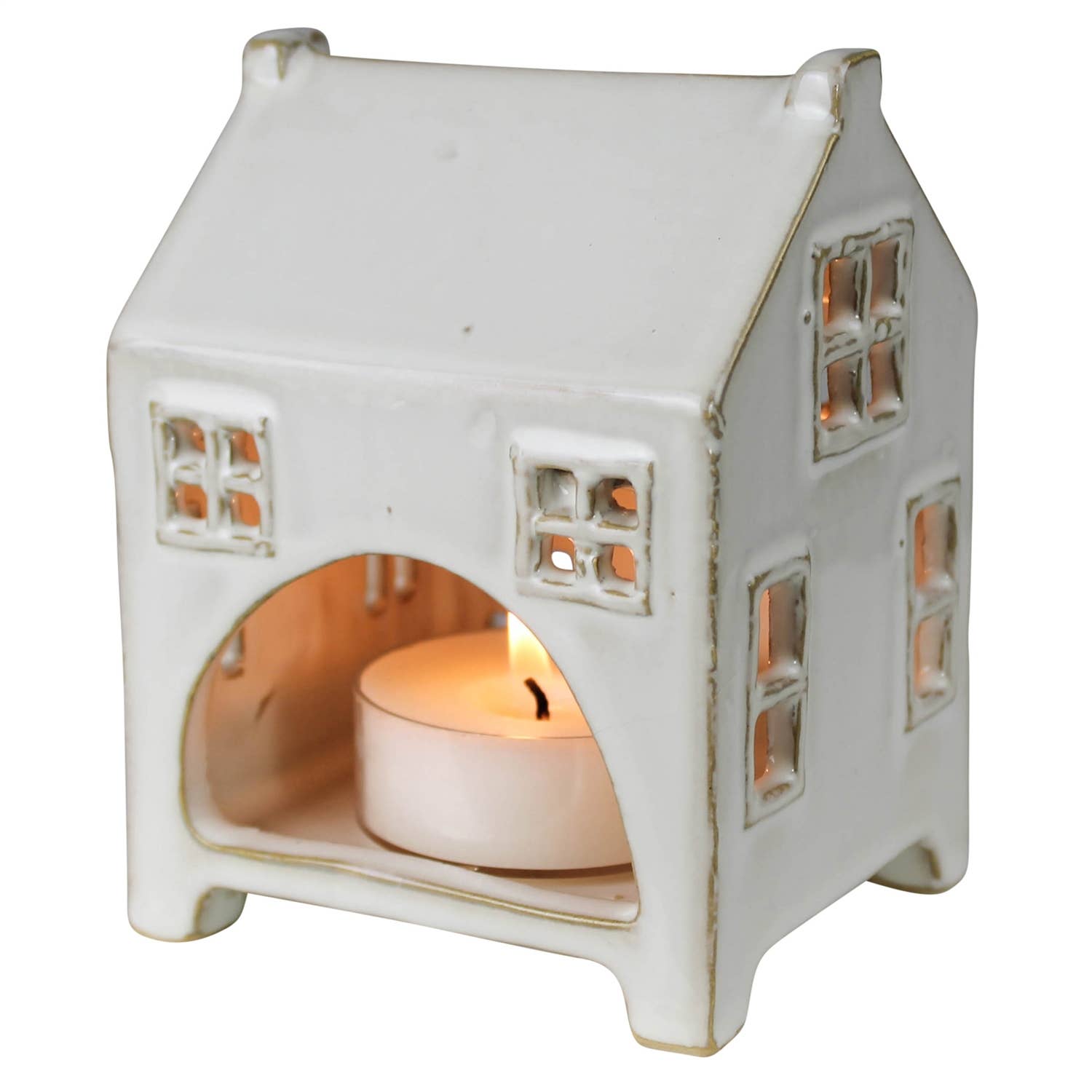 Tealight Cottage - Wide - Natura Soylights