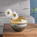 Andrea Swirl Sphere Vase - Natura Soylights