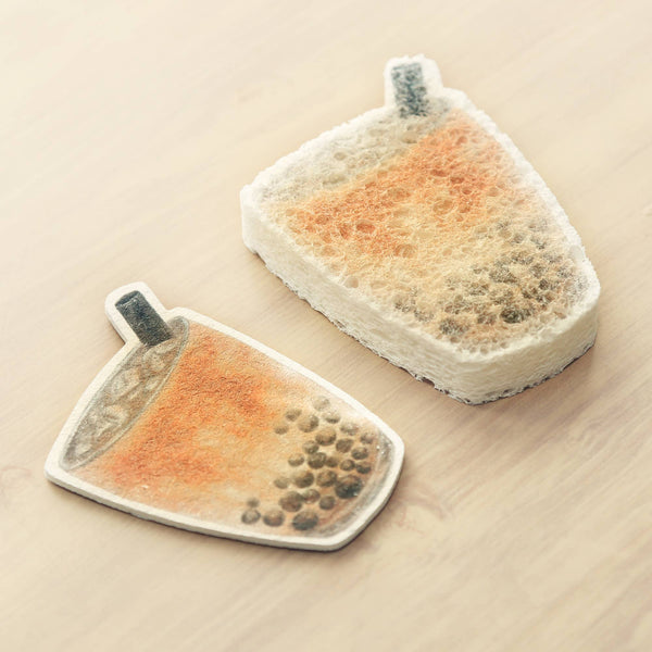 Bubble Tea Pop Up Sponge - Natura Soylights