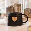 Gold Heart Mug - Natura Soylights