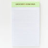 Groceries Gone Wild Notepad - Natura Soylights