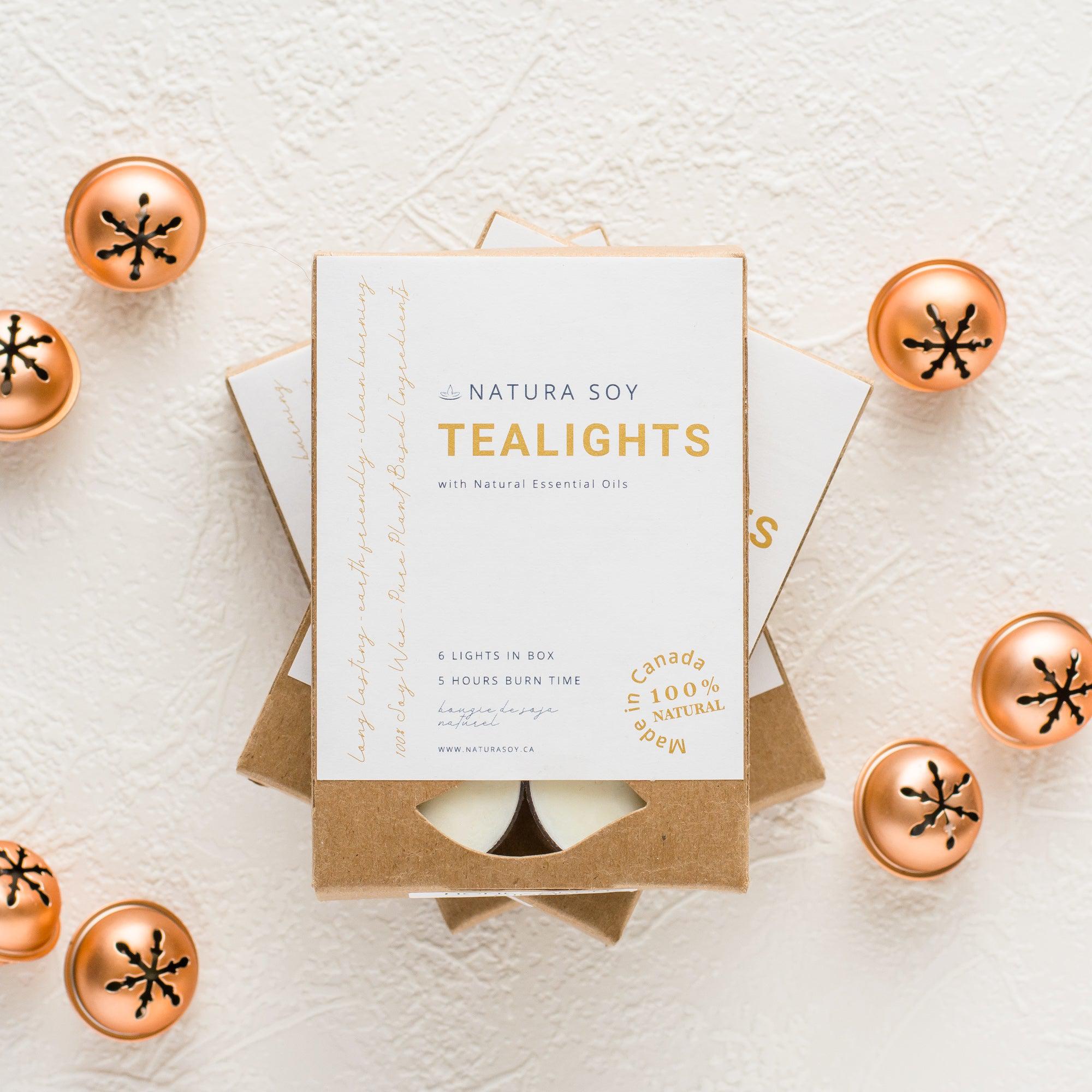 Holiday Tealights - Natura Soylights