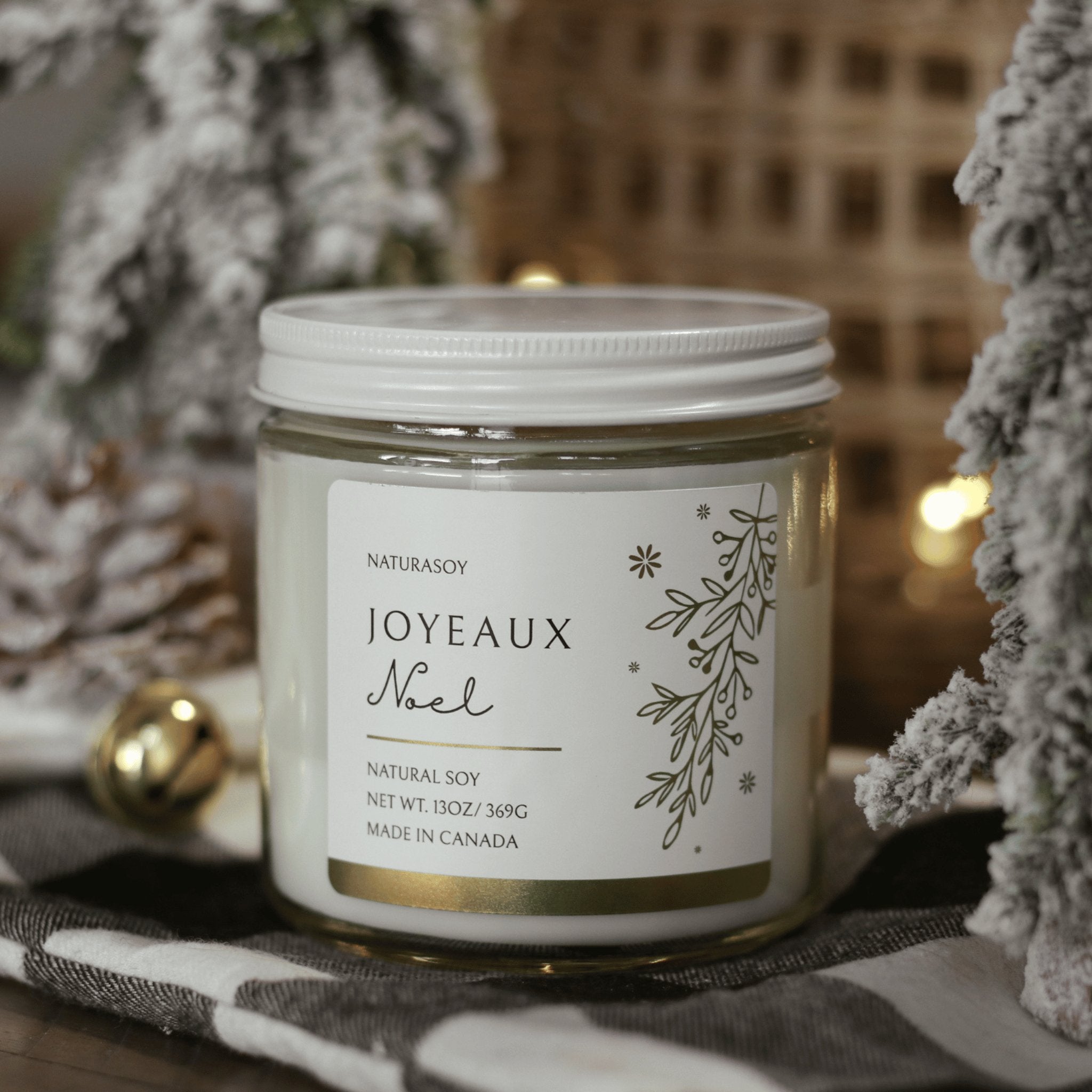 Limited Edition Holiday Jars Bundle - All 4 Holiday Scents - Natura Soylights