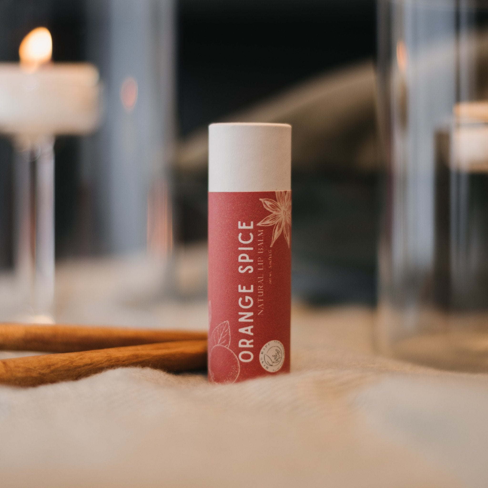 Orange Spice Lip Balm - Natura Soylights