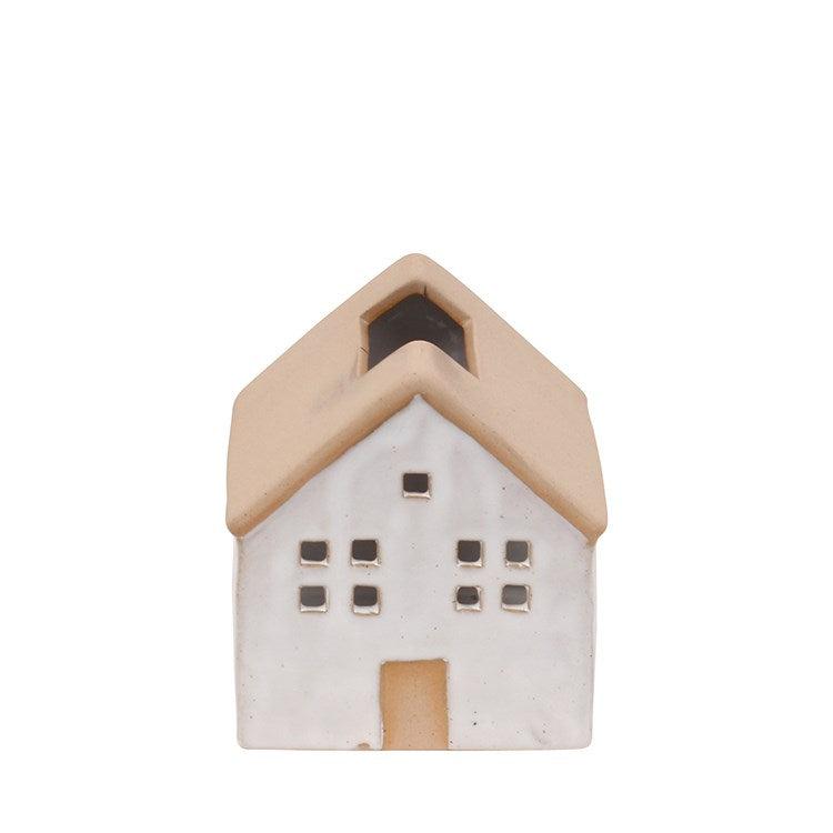 Vail Chalet Ceramic Décor House Large White - Natura Soylights