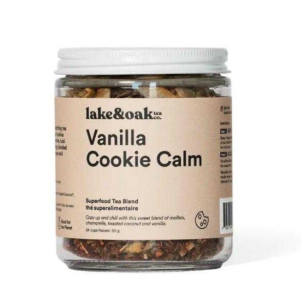 Vanilla Cookie Calm - Superfood Tea Blend - Natura Soylights