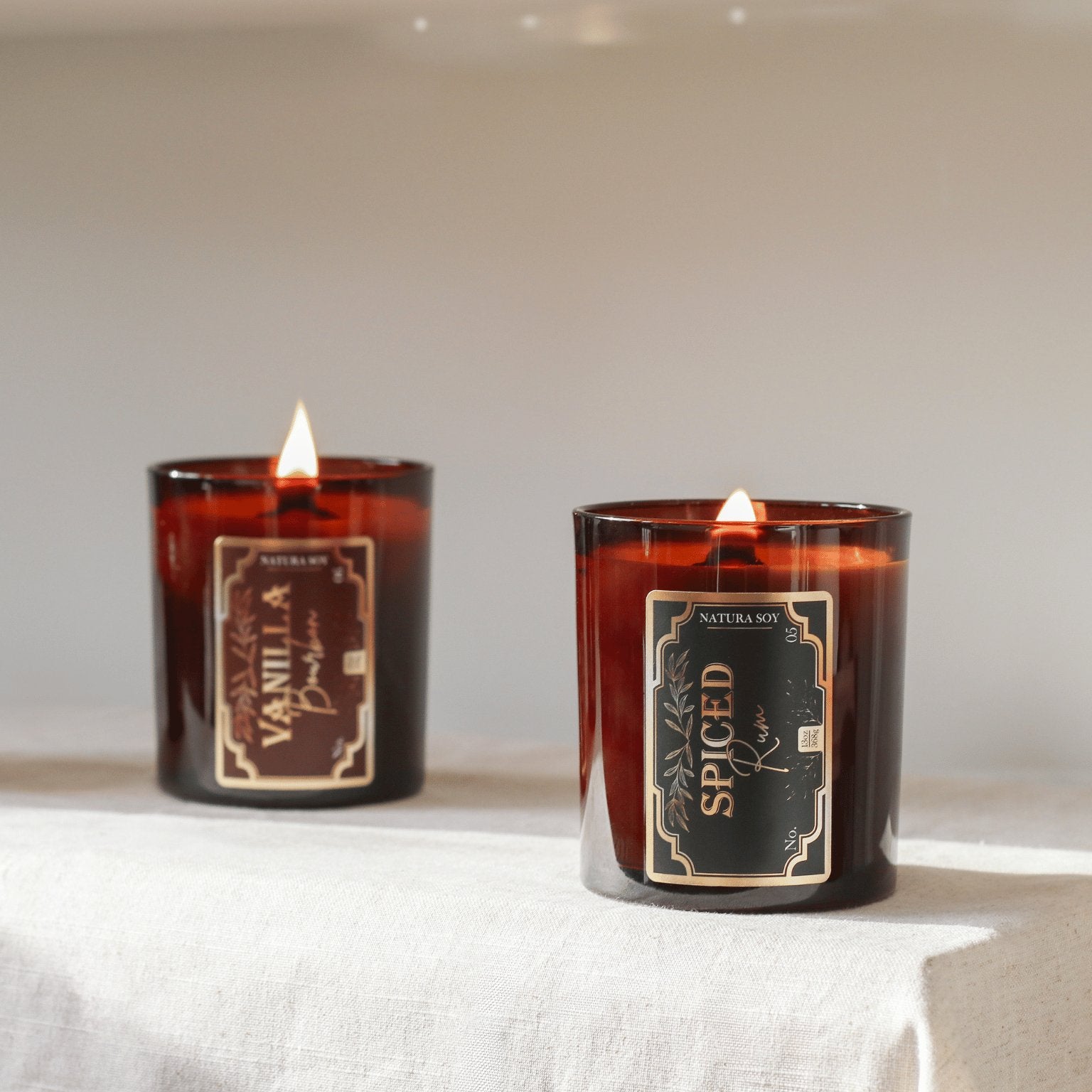 Wood Wick Soy Candle - Man Collection - Natura Soylights